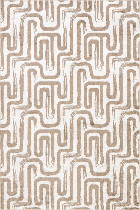 Tappeto a rete lavabile Marlia beige 120x180 cm