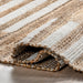 Marybeth Striped Area Rug 160x230 Cm Natural