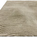 Tappeto Mason Magnitude moderno astratto super morbido intagliato a coste alte e basse testurizzato color salvia/crema/beige