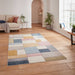 Matrix G0561 Modern Hand Carved Geometric Multi Rug