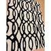 Matrix MAX35 Wire Modern Geometric Hand-Woven High-Density Soft Textured Wool&Viscose Mix White/Black Rug