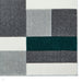 Matrix MT61 Modern Geometric Blocks Soft Hand-Carved Grey/Green/Cream Rug