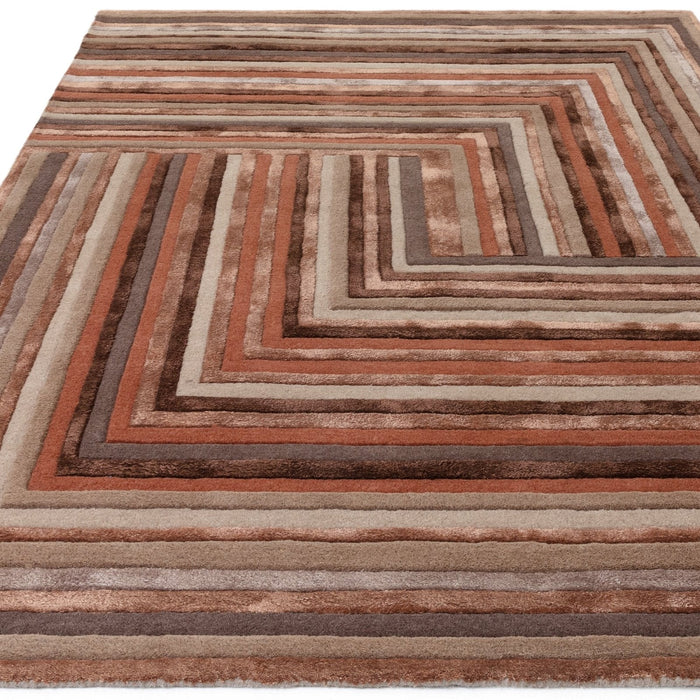 Matrix Network Terracotta MAX80 Rug