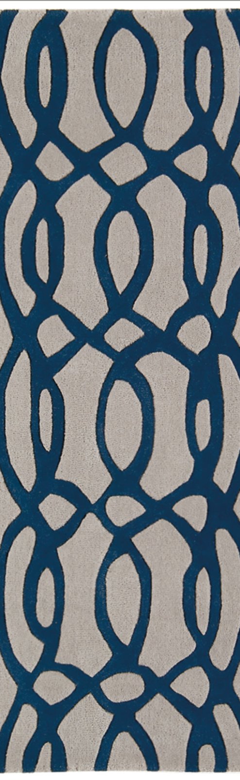 Matrix Wire Blue MAX36 Runner Rug