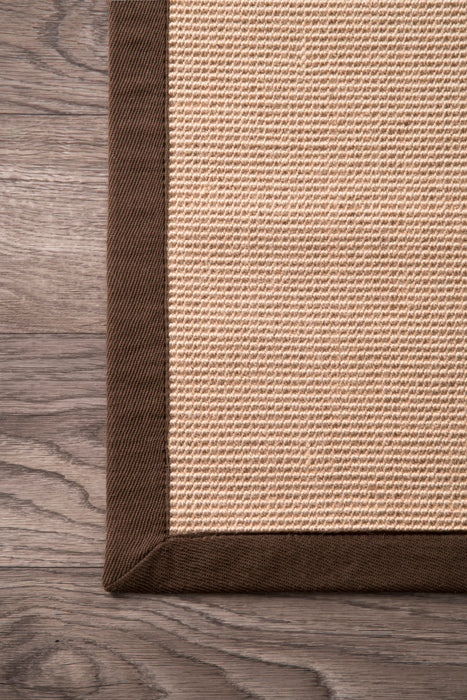 Maui Jute Area Rug 100% Natural Fiber Brown 90x150 cm