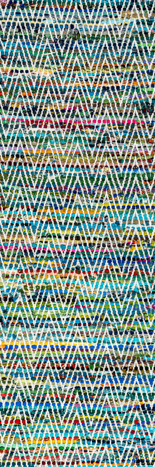 Maxine Groen Chevron Vloerkleed 120 x 180 cm