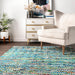 Maxine Green Chevron Area Rug 160x230 cm