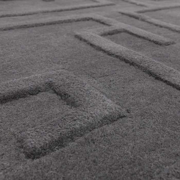 Maze Charcoal Rug