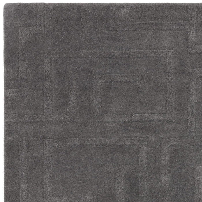 Maze Charcoal Rug
