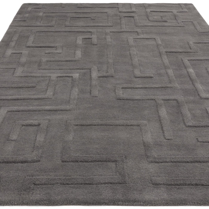 Maze Charcoal Rug