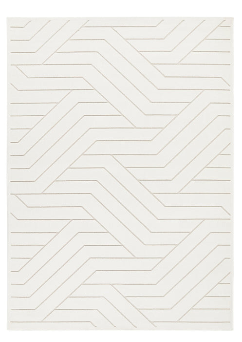 Maze MAZ101 Ivory Rug