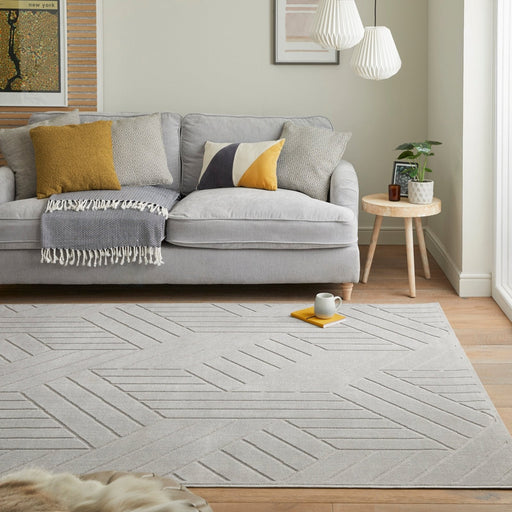 Maze MAZ102 Grey Rug