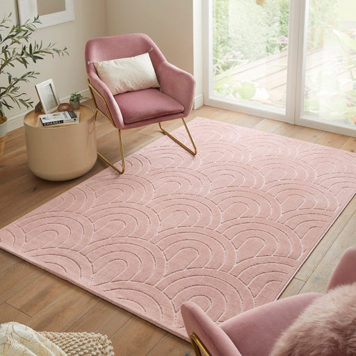 Maze MAZ103 Dusty Pink Rug