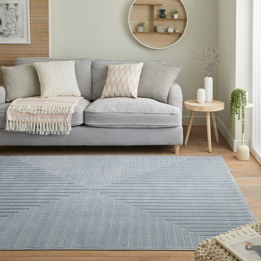 Maze MAZ104 Blue Rug