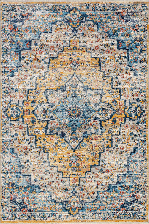 Medallion Area Covor 120x180 cm Galben