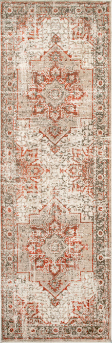 Medallion Area Rug 160x230 cm Beige