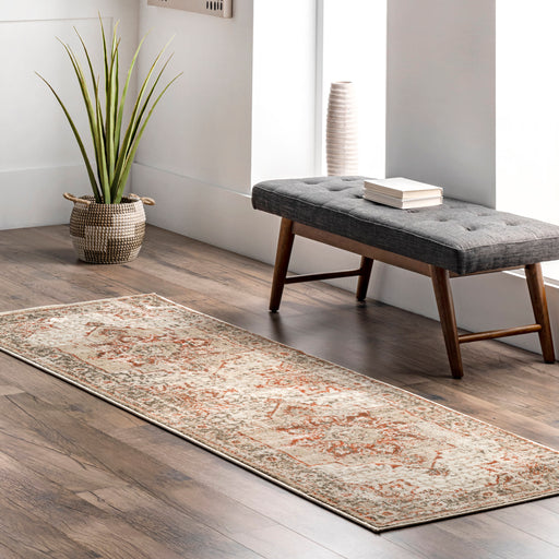 Medallion Area Rug 160x230 cm Beige