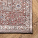 Medallion Area Rug 160x230 cm Red