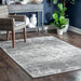Medallion Area Rug Dark Grey 160x230 cm