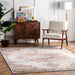 Medallion Area Rug For Living Room In Pink