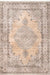 Medallion Area Rug in Peach for High-Traffic Spaces