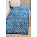 Medieval Blue Tracery Area Rug 150x230 cm