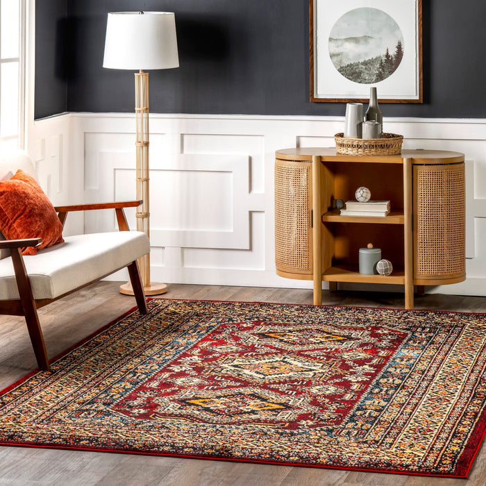 Medieval Herald Area Rug for Indoor and Outdoor Use