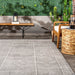 Meera Grey Indoor Outdoor Area Rug 50cm x 80cm