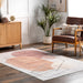 Megham Washable Multicolor Area Rug for Home