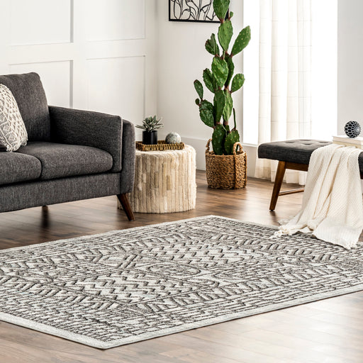 Melanie Etching Rug 152 Cm X 244 Cm Beige