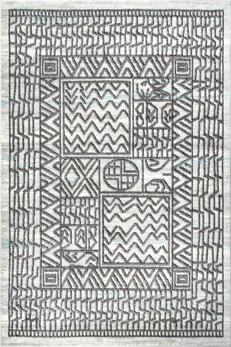 Melanie Etching Rug 152 Cm X 244 Cm Beige