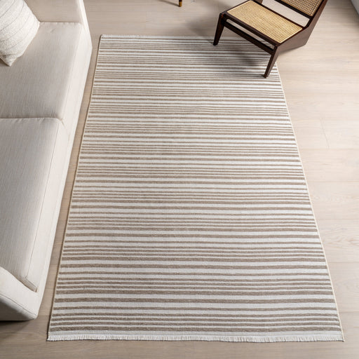 Melany Reversible Washable Area Rug 120x180 cm Taupe