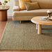 Melrose Graphic Wool Rug 152 cm x 244 cm Moss Color