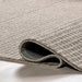 Melrose Grey ruudullinen villamatto 160x230 cm