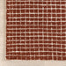 Melrose Wool Checked Area Rug in Chestnut