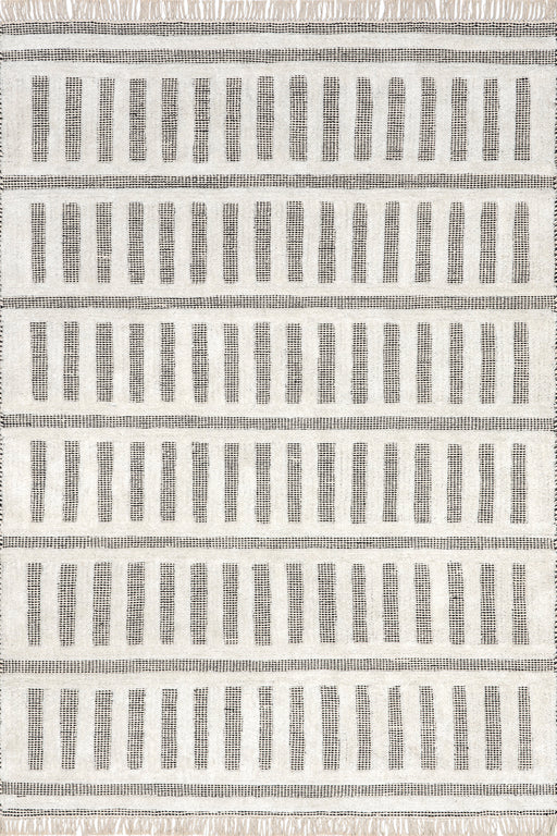 Merrick Tasseled Cotton Wool Area Rug 152x244 cm