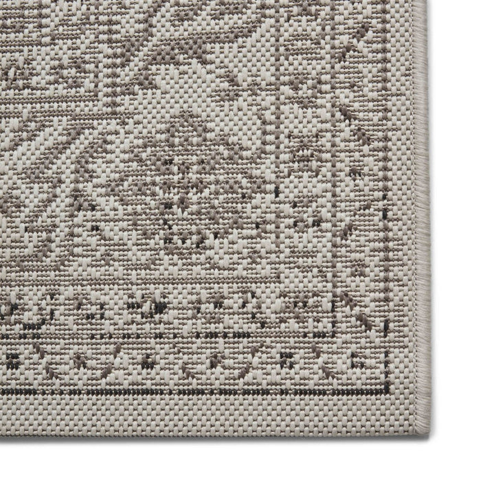 Miami 19517 Ivory Black Rug