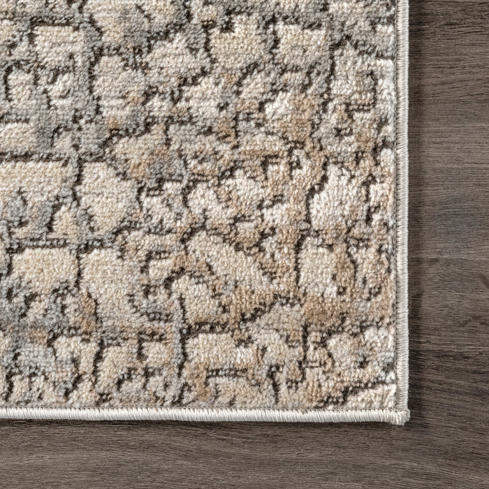 Tappeto floreale Michaela 120x180 cm Beige