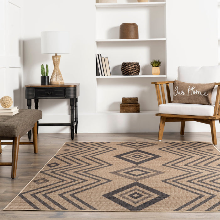 Milly Washable Jute Look Rug 160x230 cm Natural