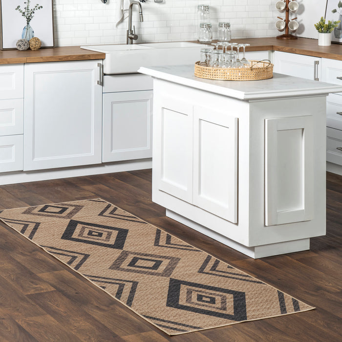 Milly Washable Jute Look Rug 160x230 cm Natural