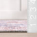 Minnie Vintage Medallion Washable Rug 140x200 cm Rust