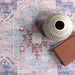 Minnie Vintage Medallion Washable Rug 140x200 cm Rust