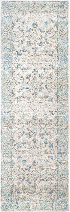 Misty Olden Herati Area Rug Aqua 160x230 cm