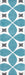 Mod Trellis Area Rug Baby Blue 150x240 cm