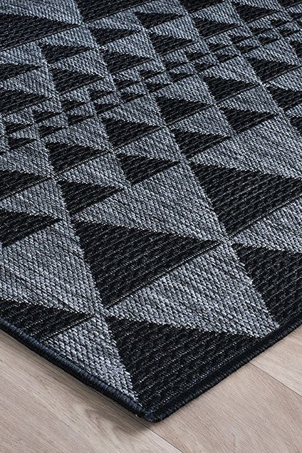 Moda Prism Black Rug