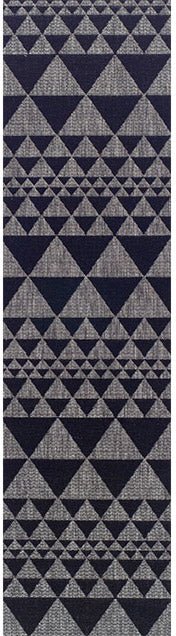 Moda Prism Black Runner Rug