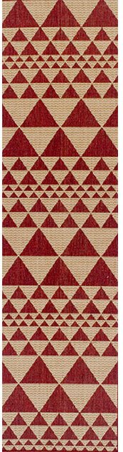 Moda Prism Red Runner Rug