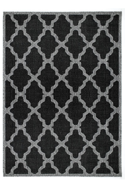 Moda Trellis Black Rug