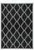 Moda Trellis Black Rug