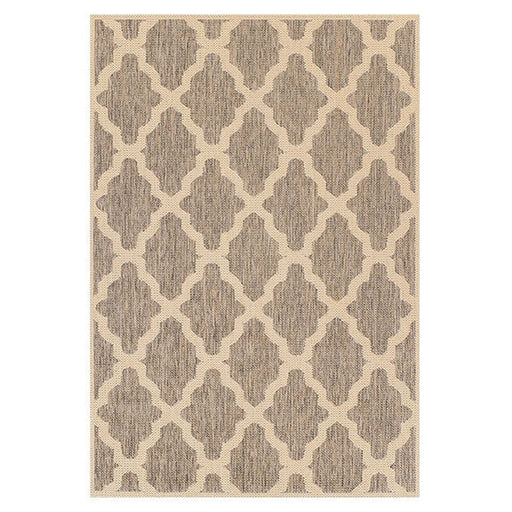 Moda Trellis Flatweave Grey/Brown Rug